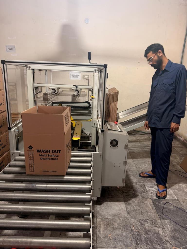 Packaging operations at Waleed Tech