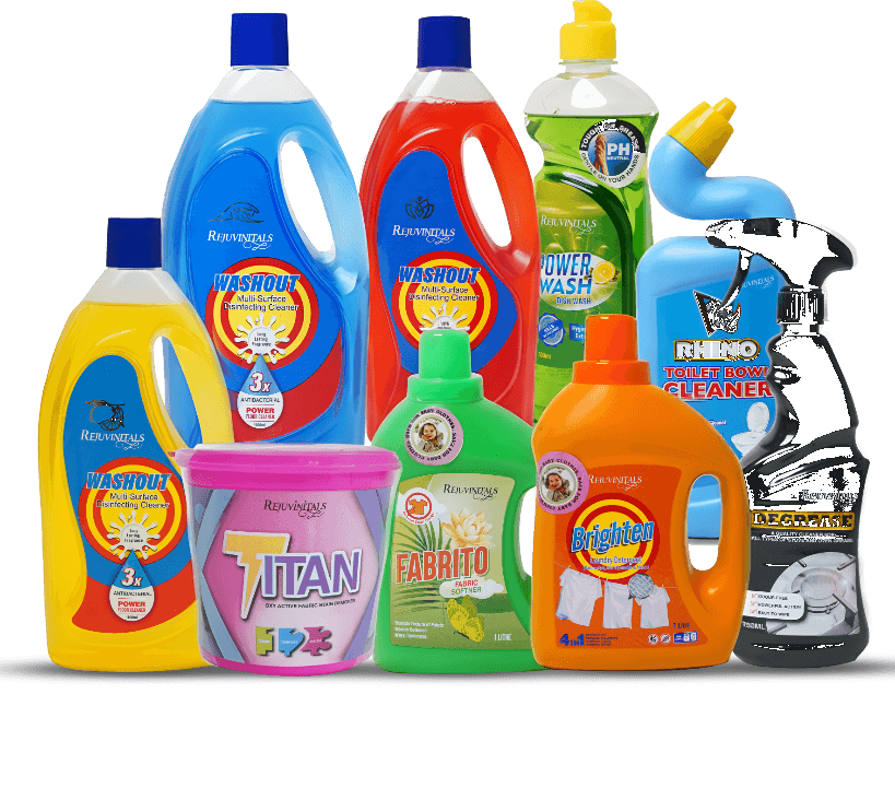 Rejuvinitals home care product lineup